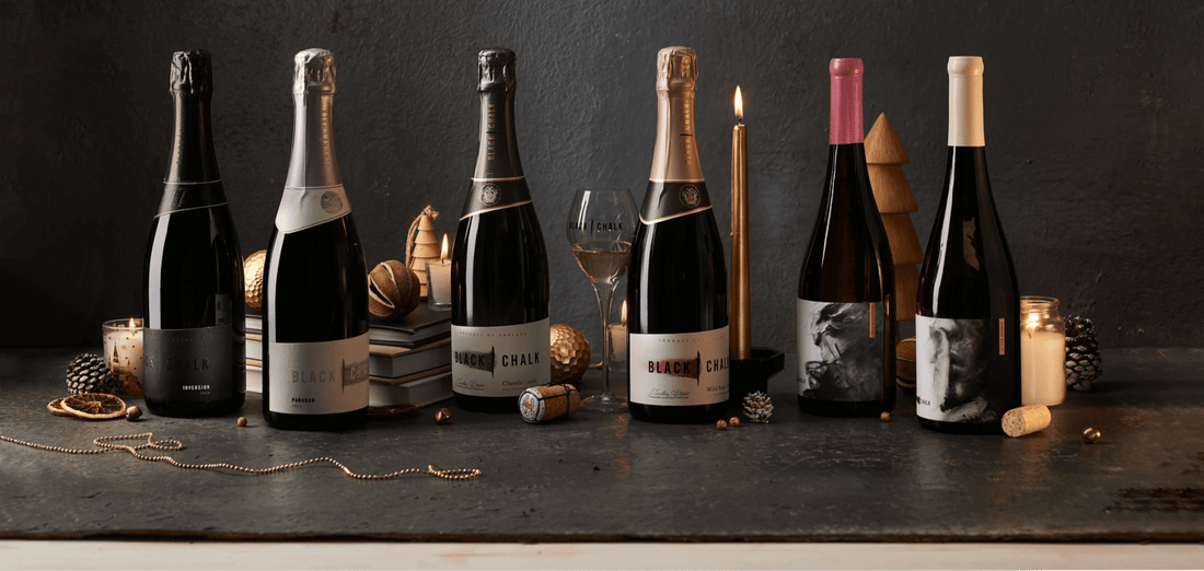 A Very Black Chalk Christmas: What to Drink and When