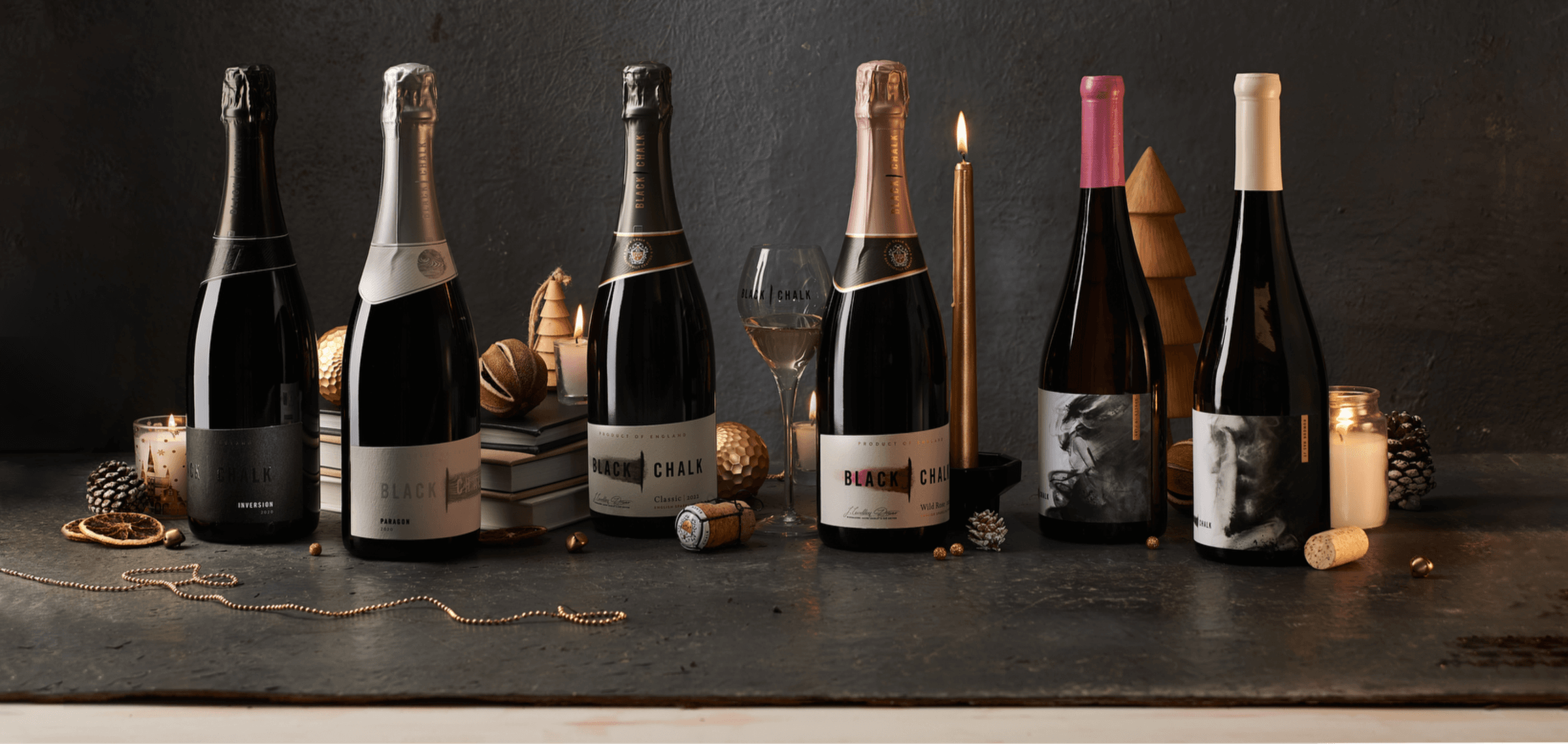 A Very Black Chalk Christmas: What to Drink and When