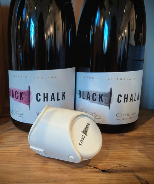 Black Chalk Sparkling Stopper