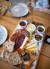 Cheese and charcuterie board — Treehouse Lunch Options at Black Chalk, Hampshire